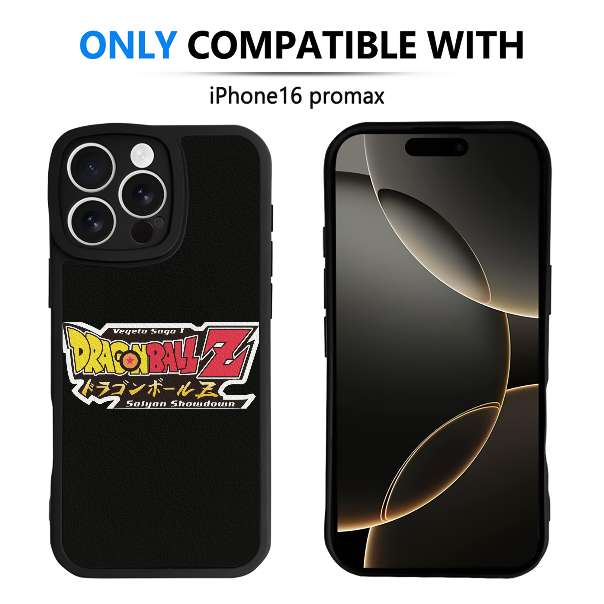 （画像用） ドラゴンボール DRAGON BALL 【iPhone 16シリーズ対応】シリコンスマホケース（レザー調） 材質：シリコン